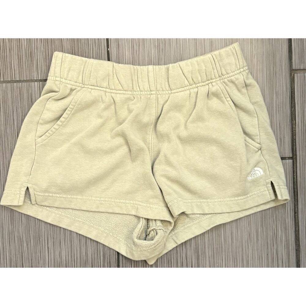 The North Face Women's Half Dome Fleece Shorts Women’s Size Small Green